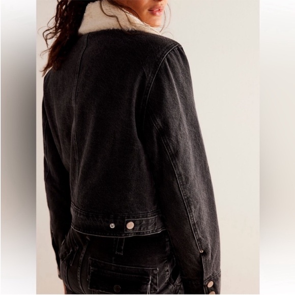 Free people Tia cozy denim jacket - Picture 5 of 12